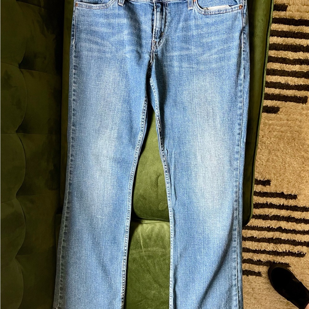 Levi 524 - Too Super Low - Classic Blue Women's Jeans